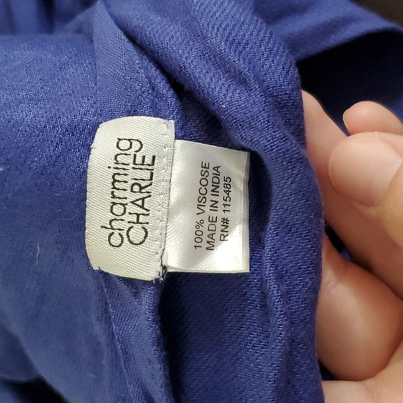 Blue Scarf - Picture 2 of 2